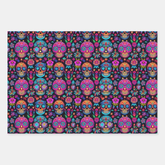 Dag van de dood inpakpapier vel (Voorkant 3)