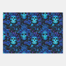 Dag van de dood inpakpapier vel