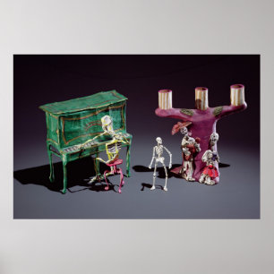 Dag van de dood is muzikant poster