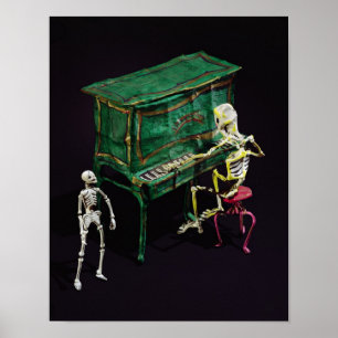 Dag van de dood is muzikant poster