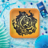 Dag van de dood - José Guadalupe Posada Papieren Bordje (Feest)