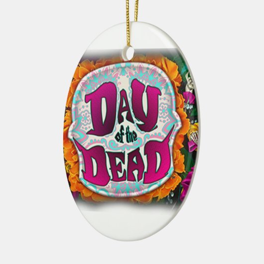 Dag van de dood keramisch ornament (Links)