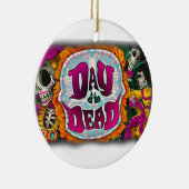 Dag van de dood keramisch ornament (Rechts)