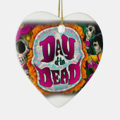 Dag van de dood keramisch ornament (Rechts)