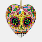 Dag van de dood keramisch ornament (Rechts)