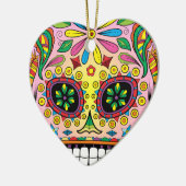 Dag van de dood keramisch ornament (Links)