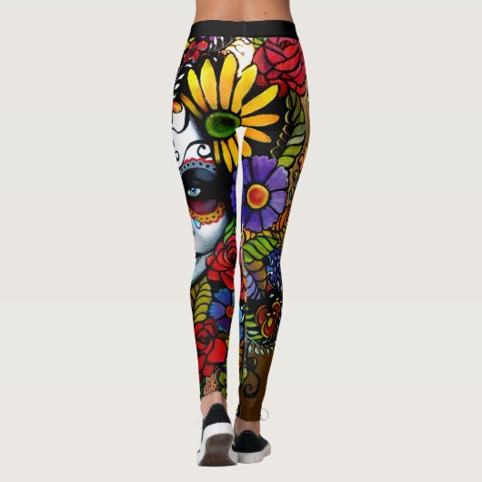 Dag van de dood leggings (Achterkant)