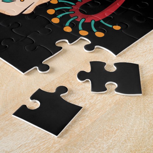 Dag van de dood legpuzzel (Zijkant)