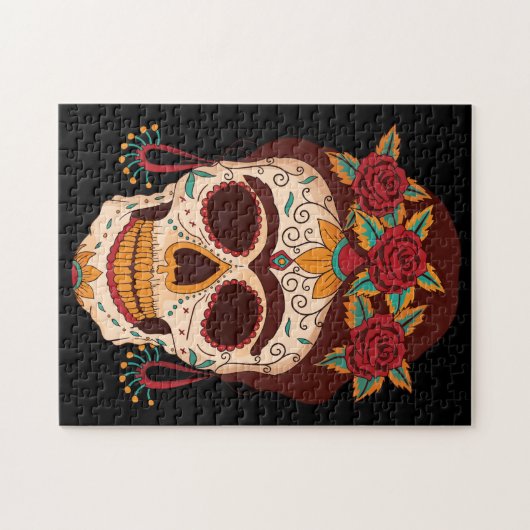 Dag van de dood legpuzzel (Horizontaal)