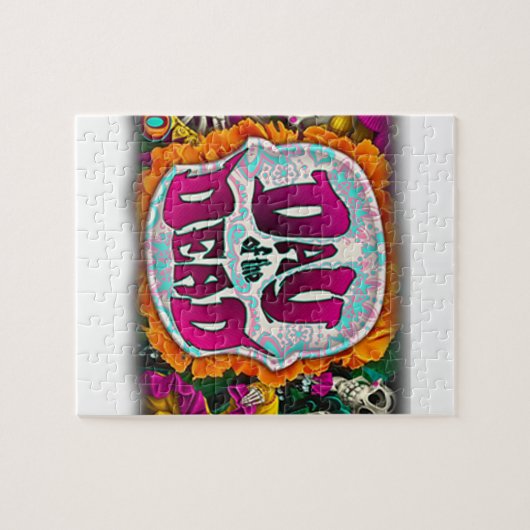 Dag van de dood legpuzzel (Horizontaal)