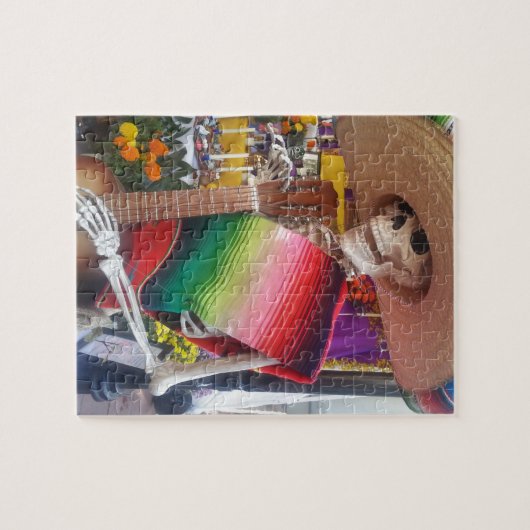 Dag van de dood legpuzzel (Horizontaal)