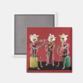 Dag van de dood: Mariachi uit Oaxaca Magneet (Voorkant / Achterkant)