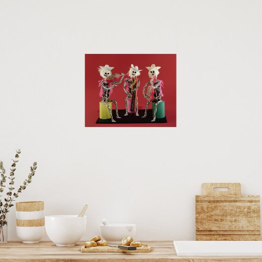 Dag van de dood: Mariachi uit Oaxaca Poster (Keuken)