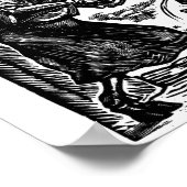 Dag van de dood, Mexico. Circa 1947. Poster (Hoek)