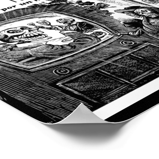 Dag van de dood, Mexico. Circa 1949 Poster (Hoek)