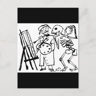 Dag van de dood, Mexico. Circa 1951 Briefkaart