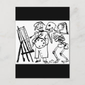 Dag van de dood, Mexico. Circa 1951 Briefkaart (Voorkant)