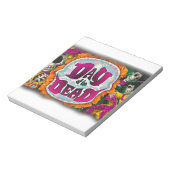 Dag van de dood notitieblok (Linkerzijde)