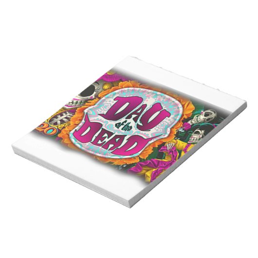 Dag van de dood notitieblok (Linkerzijde)