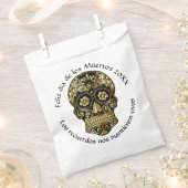 Dag van de dood - Pas Naam en Bericht aan toevoege Bedankzakje (Geknipt)