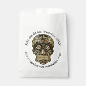 Dag van de dood - Pas Naam en Bericht aan toevoege Bedankzakje (Voorkant)