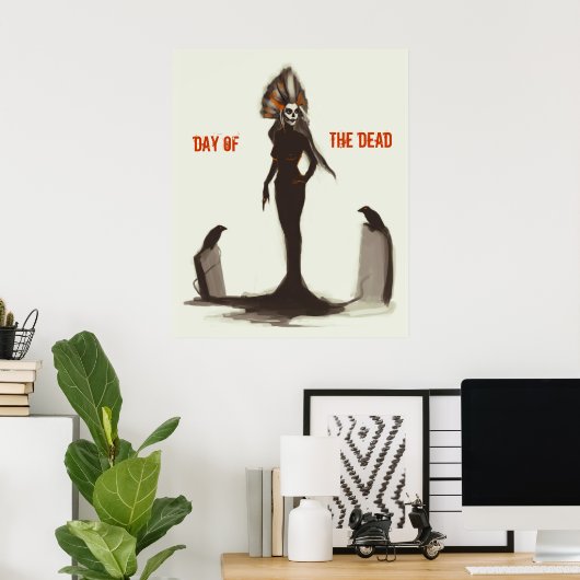 Dag van de dood poster (Thuiskantoor)