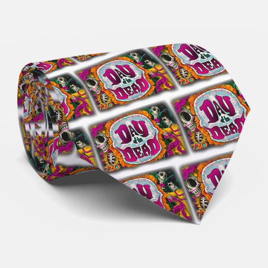 Dag van de dood stropdas (Opgerold)