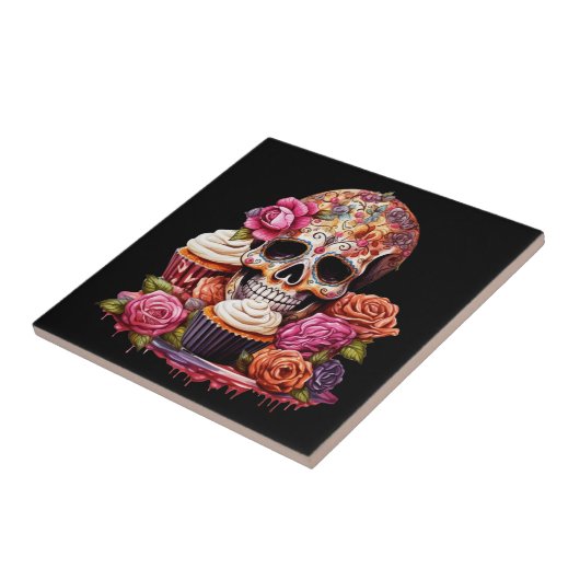 Dag van de dood tegeltje (Zijkant)