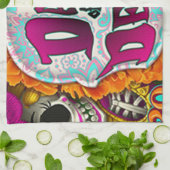 Dag van de dood theedoek (Gevouwen)