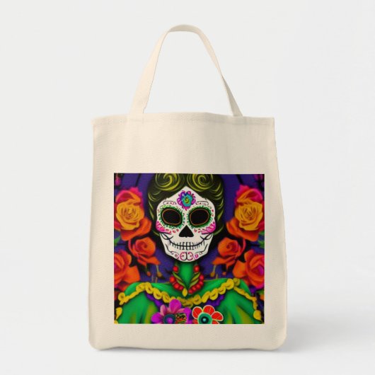 Dag van de dood tote bag (Voorkant)