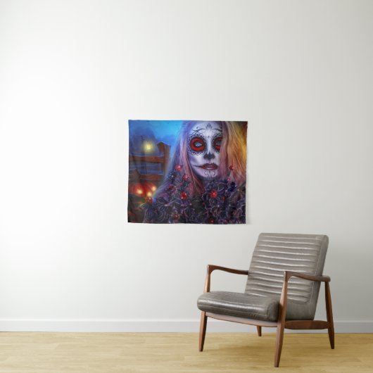 Dag van de dood. wandkleed (In Situ (horizontaal))
