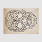 Dag van de doodgedraaide schedel tissuepapier (Voorkant)