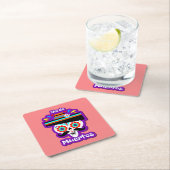 Dag van de Doodroze Dame - voor GezinsKinderen Kartonnen Onderzetters (Insitu)