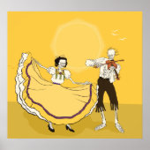 Dag van de Doodse feestdag Poster (Voorkant)