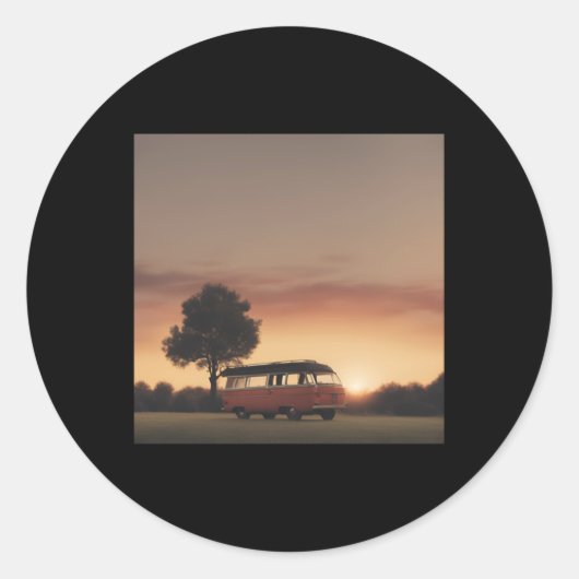 Dag van de Eenvoud. 2 Ronde Sticker (Voorkant)