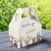 Dag van de feestdieren bedankdoosjes