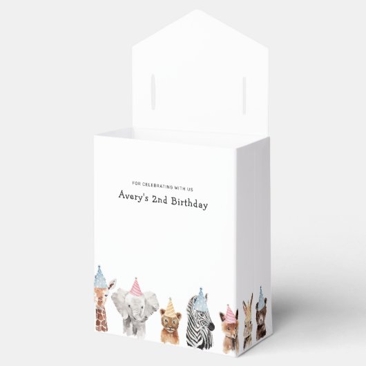 Dag van de feestdieren bedankdoosjes (Geopend)