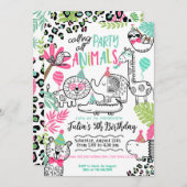 Dag van de feestdieren kaart (Voorkant / Achterkant)