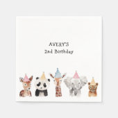 Dag van de feestdieren servet (Voorkant)