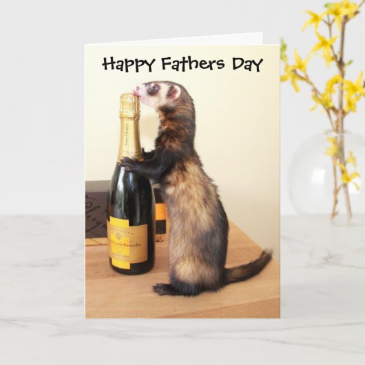 Dag van de Ferret-vaders Kaart (Gele Bloem)