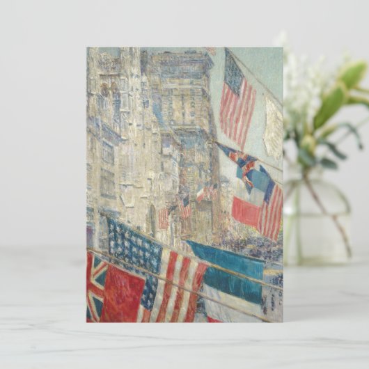 Dag van de Geallieerden | Childe Hassam (Staand voorkant)