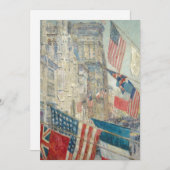 Dag van de Geallieerden | Childe Hassam (Voorkant / Achterkant)