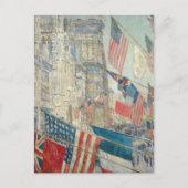 Dag van de Geallieerden | Childe Hassam Briefkaart (Voorkant)