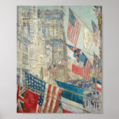 Dag van de Geallieerden | Childe Hassam Poster (Voorkant)