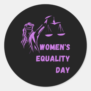 Dag van de gelijkheid van vrouwen Sticker 2