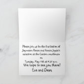 dag van de gelukkige adoptie kaart (Binnen)