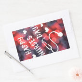 dag van de gelukkige verpleegkundigen rechthoekige sticker (Envelop)