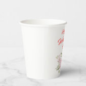 dag van de gelukkige vrouw papieren bekers (Rechts)