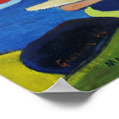 Dag van de God door Paul Gauguin Poster (Hoek)