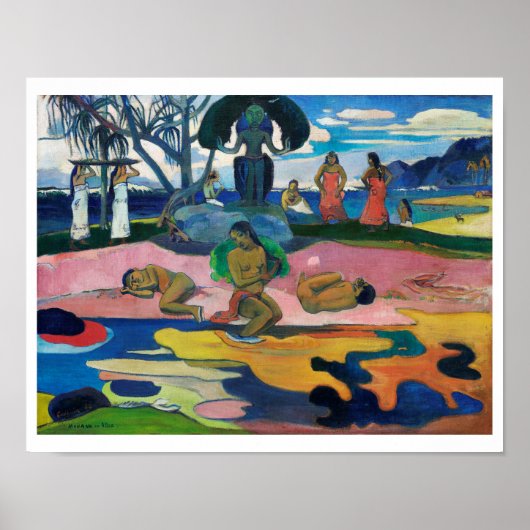 "DAG VAN DE GOD" PAUL GAUGUIN POSTER 1894 (Voorkant)